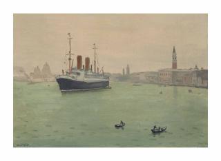 Albert Marquet - Venise, le paquebot