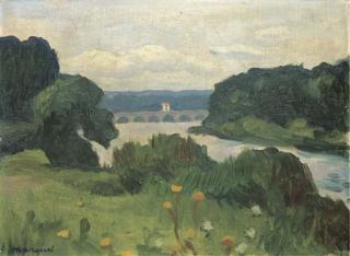 Albert Marquet - Vue de La Seine, Poissy