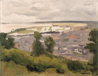Albert Marquet - Vue générale de Honfleur