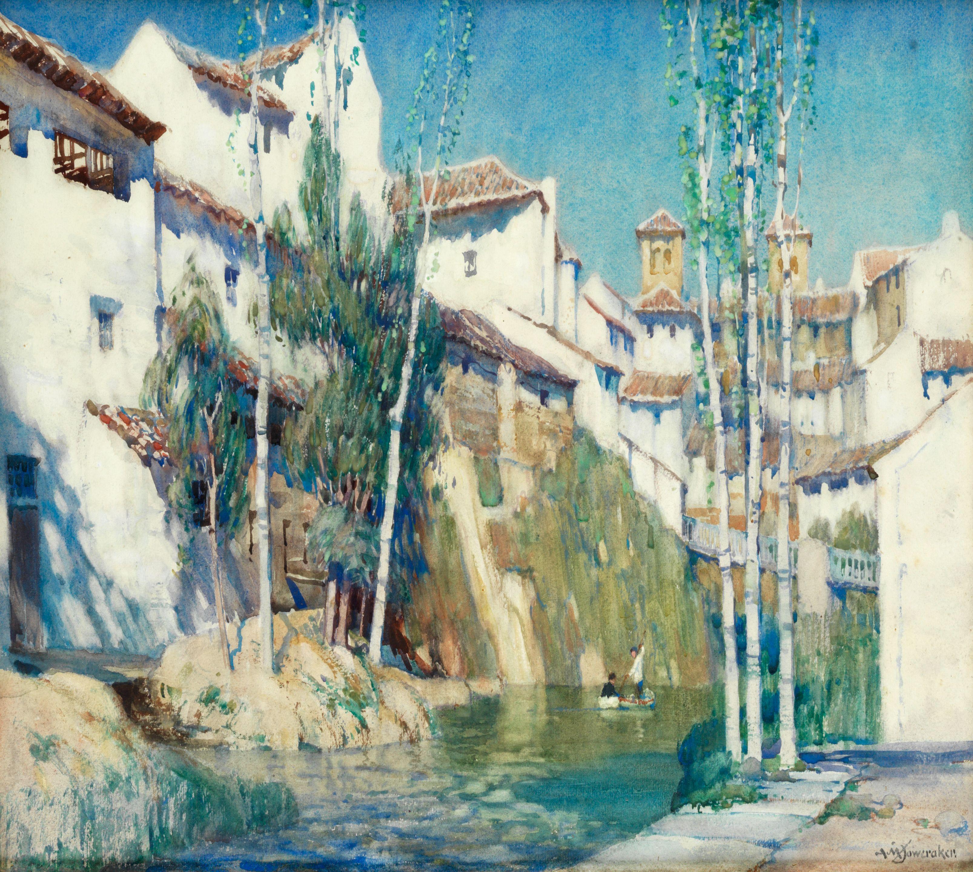 Albert Moulton Foweraker R.B.A. - Five Spanish views