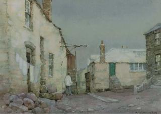 Albert Moulton Foweraker - Out For The Evening, St. Ives