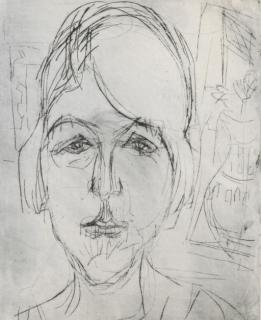 Albert Müller - Ursulina III, 1925/26