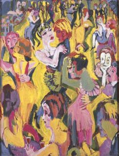 Albert Müller - Veglione a Mendrisio, 1926