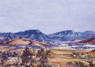 Albert Namatjira - McDonnell Ranges