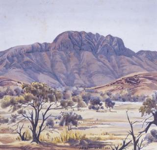 Albert Namatjira - Near Hermannsburg