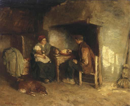 Albert Neuhuys - Dinner time