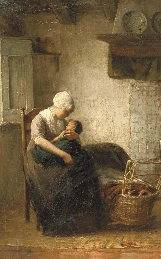 Albert Neuhuys - Motherly love