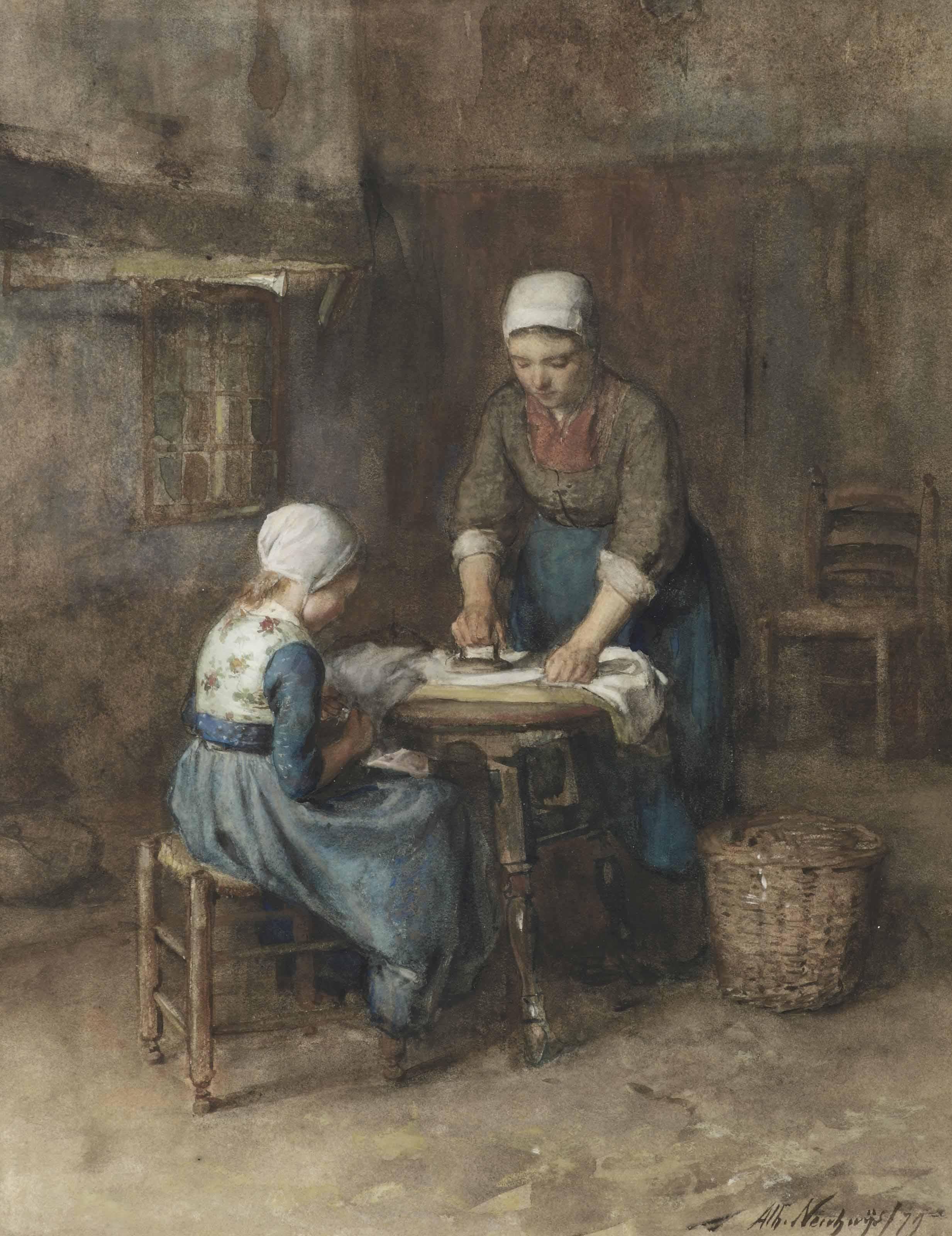 Albert Neuhuys - Mother\'s little helper