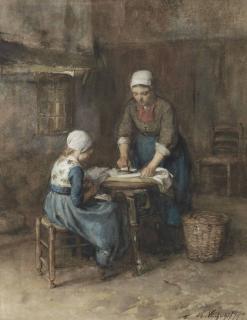 Albert Neuhuys - Mother\'s little helper