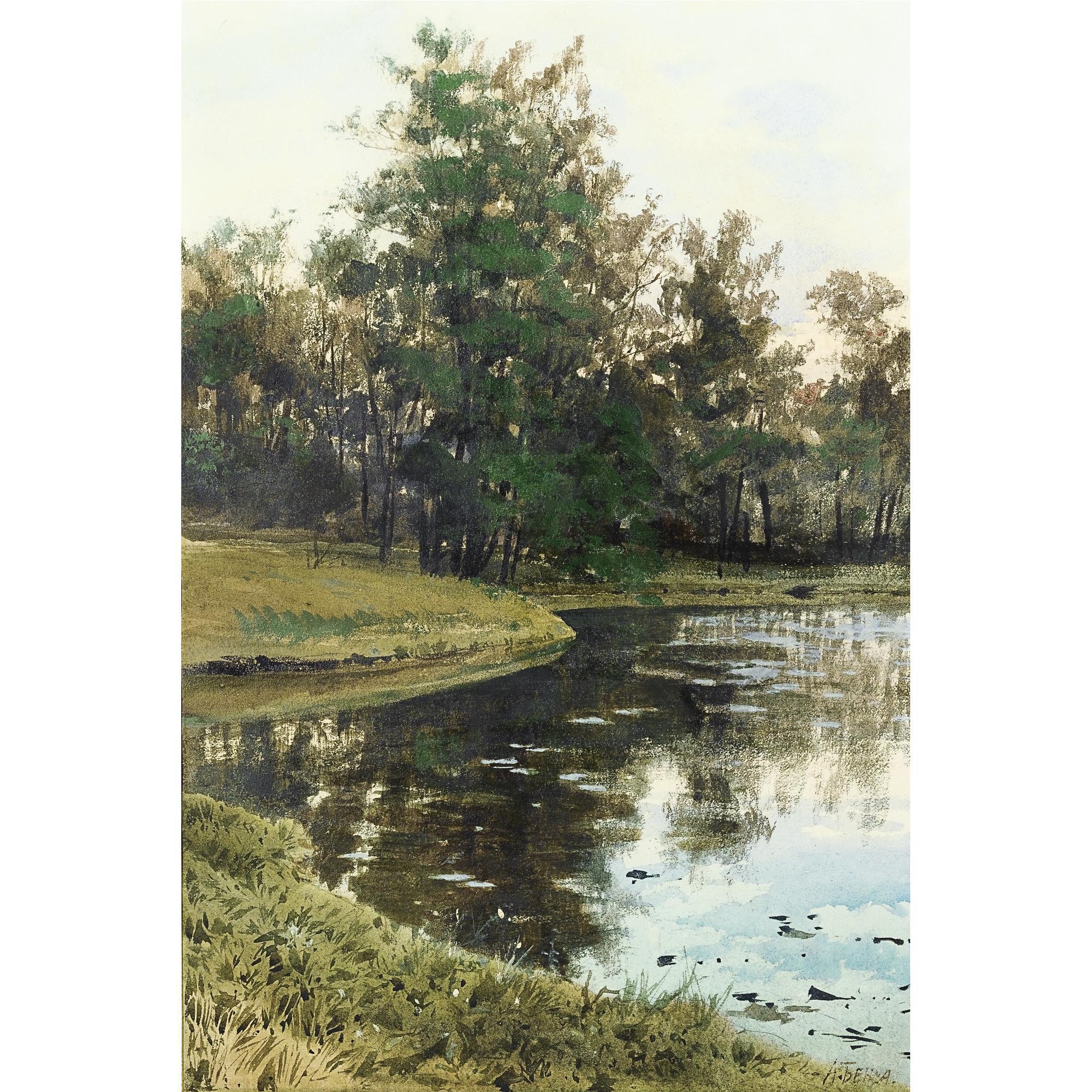 Albert Nikolaevich Benois - By The Lake