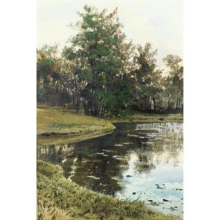 Albert Nikolaevich Benois - By The Lake