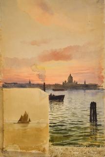 Albert Nikolaevich Benois - View of the Neva