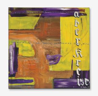 Albert Oehlen - Abstract Painting IV