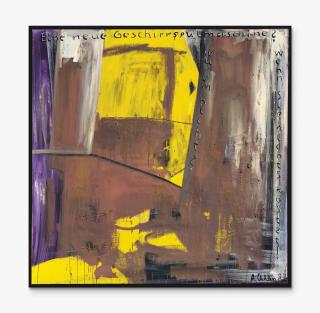 Albert Oehlen - Abstraktes Bild 19B