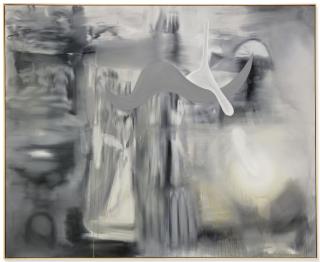 Albert Oehlen - Bigote (Moustache)