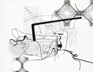 Albert Oehlen - Conduction 7