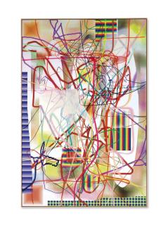 Albert Oehlen - Eine Prähistorische Hand II (A Prehistoric Hand II)