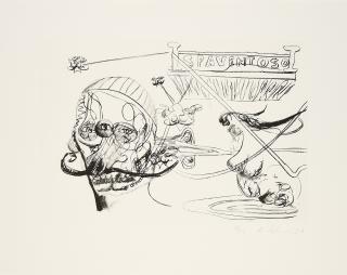 Albert Oehlen - L. P. A. (für Parkett 79).