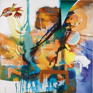 Albert Oehlen - La Playa Nueva