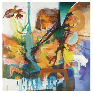 Albert Oehlen - La Playa Nueva