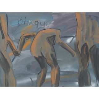 Albert Oehlen - Menschen Als Uhren (8.20)