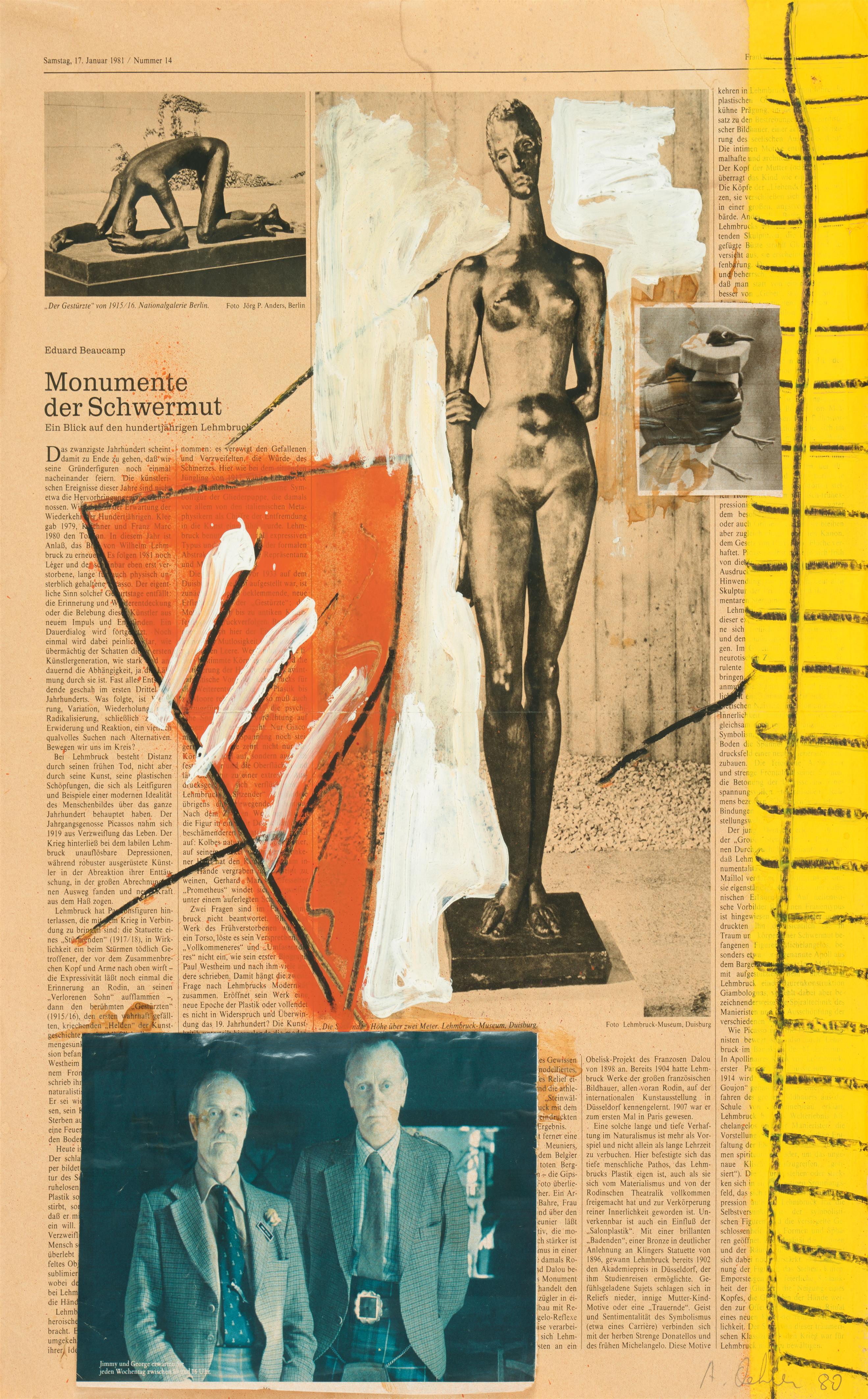 Albert Oehlen - Ohne Titel