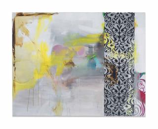 Albert Oehlen - Silber II