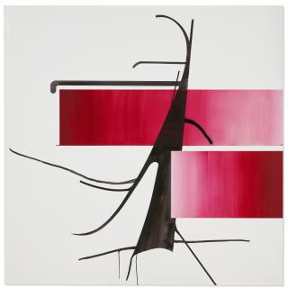 Albert Oehlen - Untitled (Baum 22)