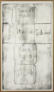 Albert Oehlen - Würfel