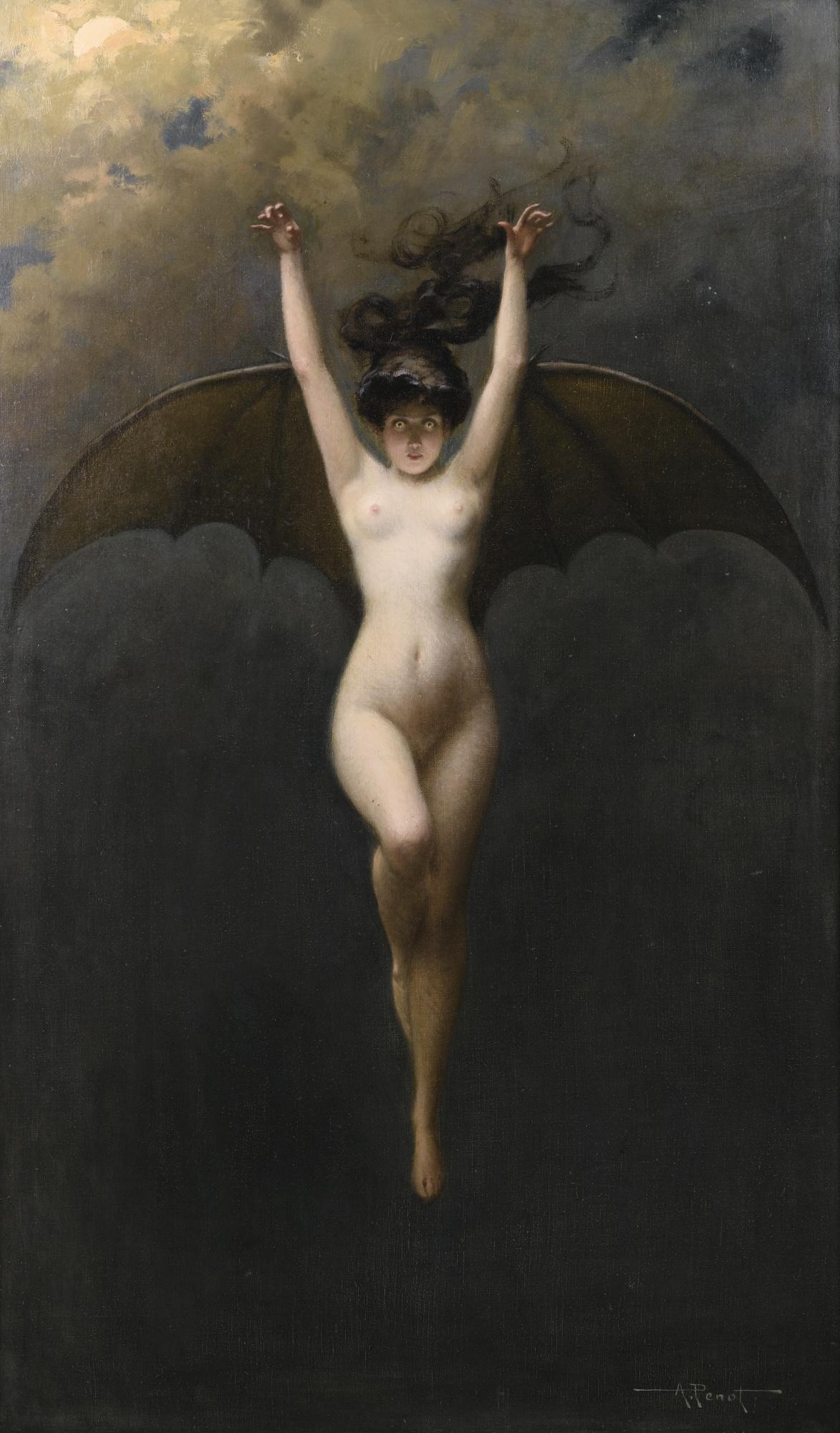 Albert Pénot - Frenchla Femme Chauve-Souris