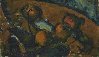 Albert Pfister - Früchtestillleben, 1908
