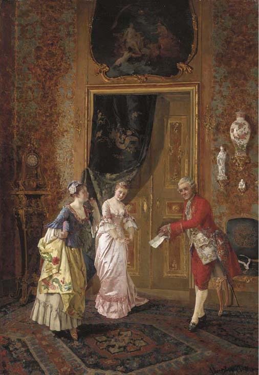 Albert Raudnitz - The important letter