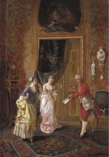 Albert Raudnitz - The important letter