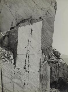 Albert Renger-Patzsch - Apuanische Alpen, Marmorbruch