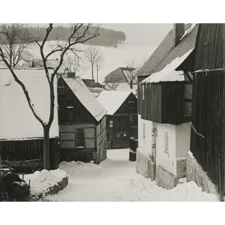 Albert Renger-Patzsch - Dorf Sosa Im Erzgebirge (Le Village Sosa Aux Monts Métallifères), Vers 1937