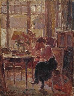 Albert Roelofs - Morgenzon: a sunny morning