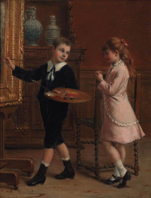 Albert Roosenboom - The young artist