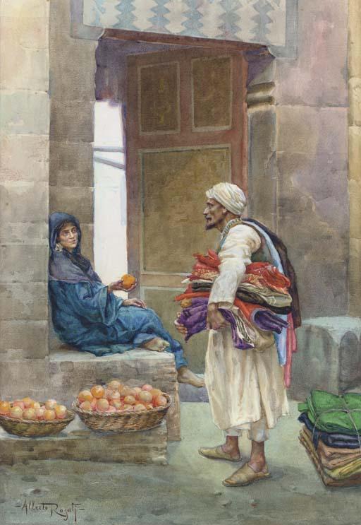 Albert Rosati - The Orange Seller