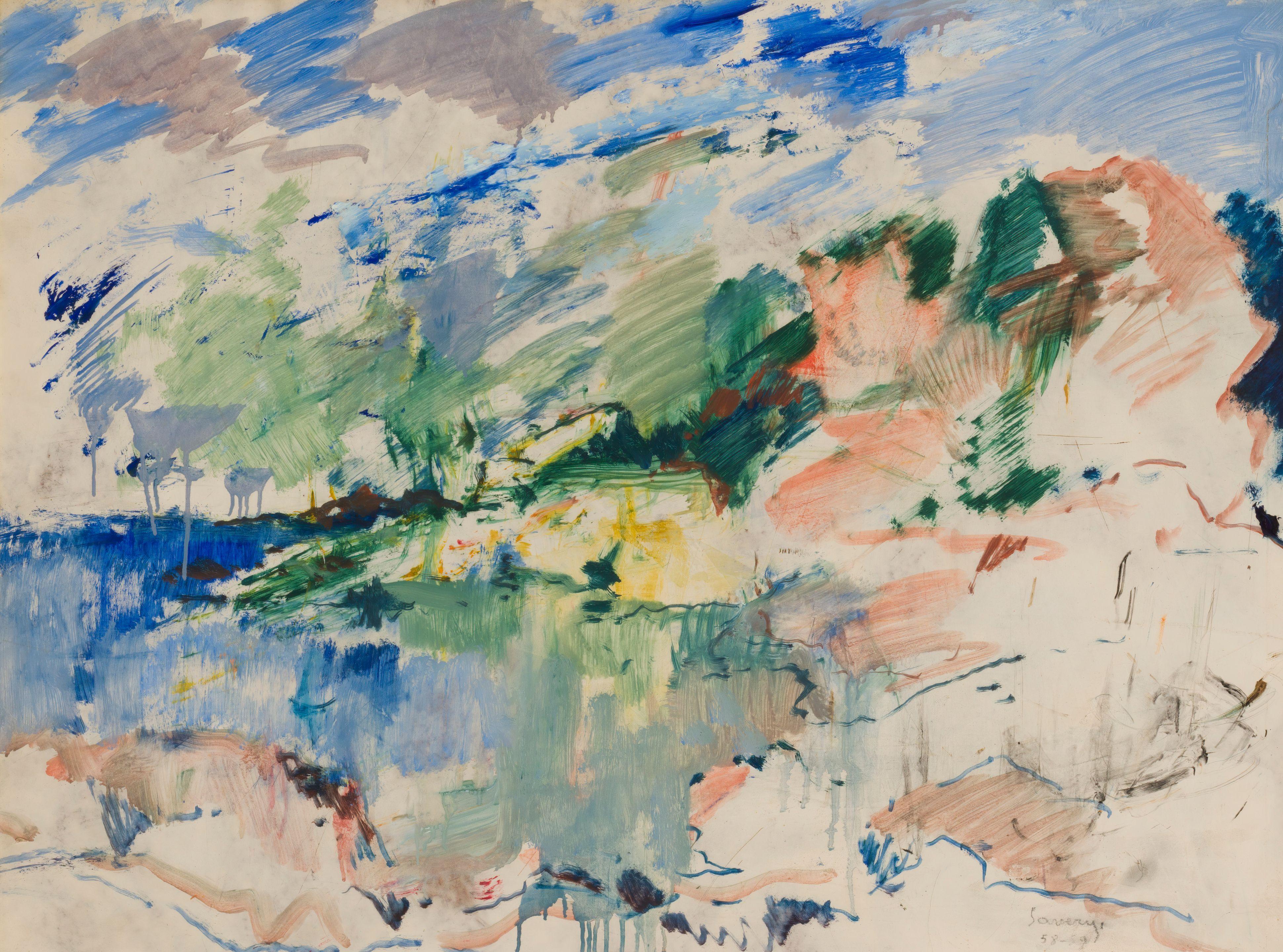 Albert Saverys - Paysage