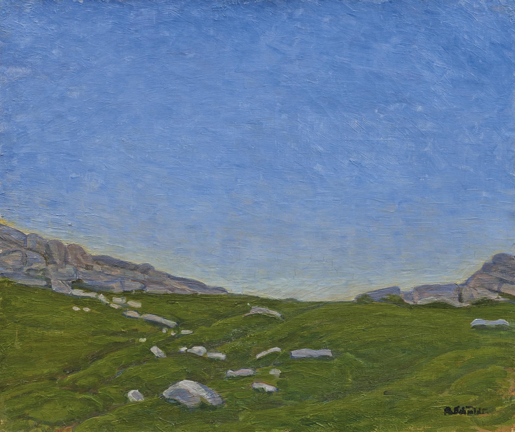 Albert Schmidt - Au Salève, 1917