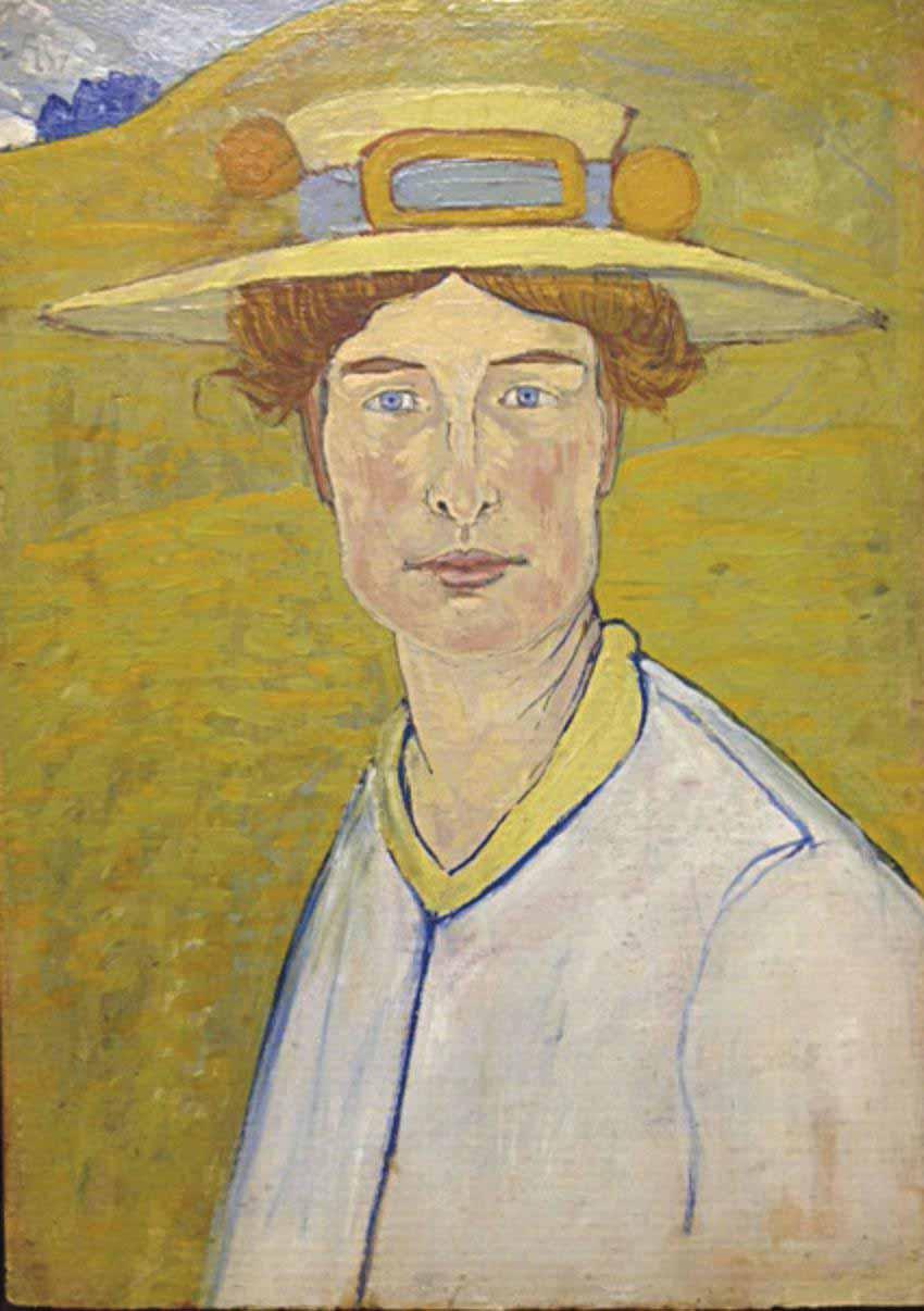 Albert Schmidt - Femme Au Chapeau, 1907