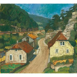 Albert Schnyder - Le Moulin Des Roches, 1939-40  Mill At Roches, 1939-40 