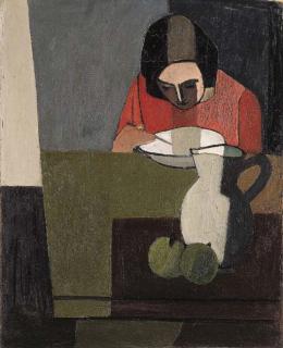 Albert Schnyder - Mädchen Mit Krug, 1933