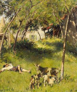 Albert Spethmann - Der Hirtenjunge