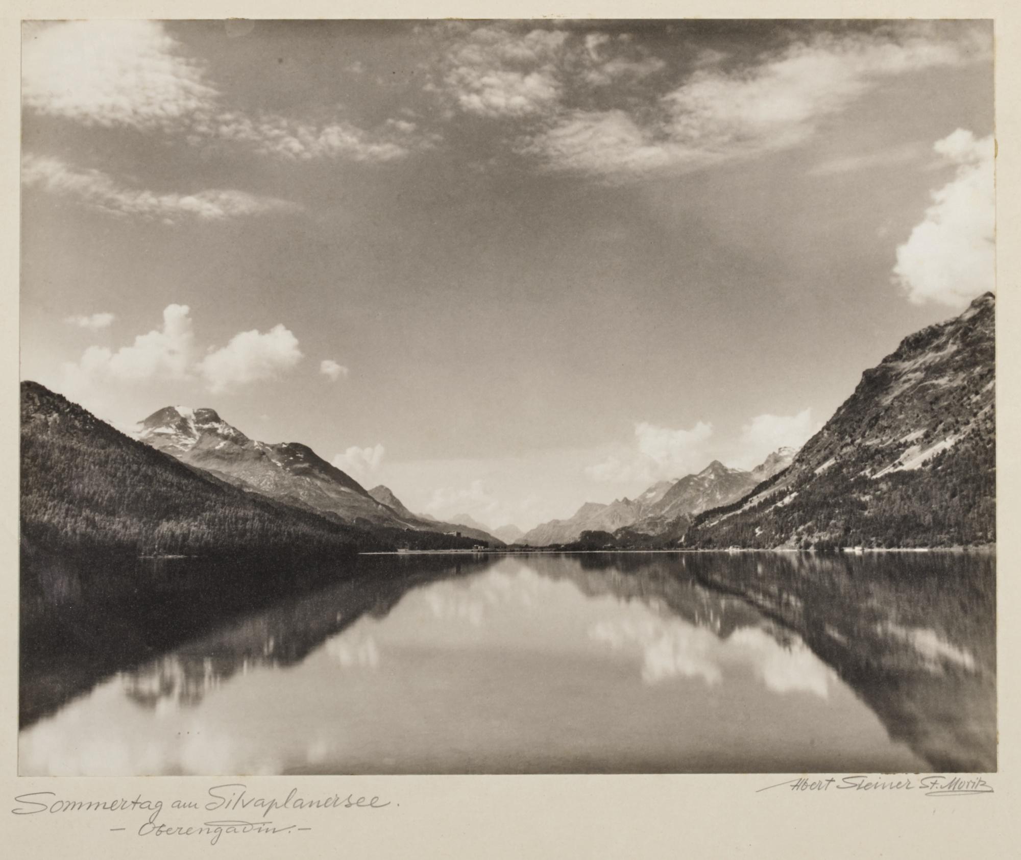 Albert Steiner - Sommertag Am Silvaplanersee - Oberengadin