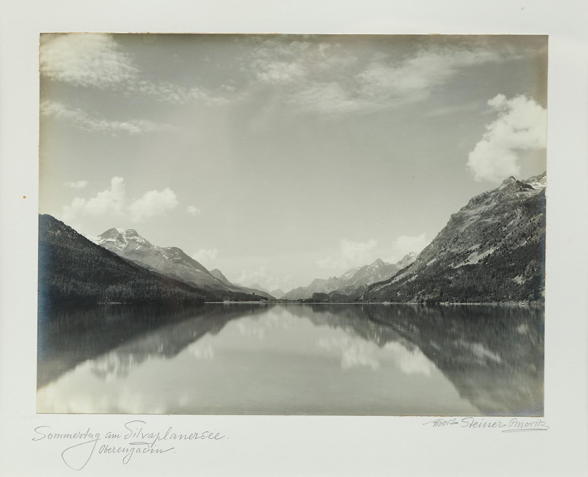 Albert Steiner - Sommertag Am Silvaplanersee. Oberengadin.