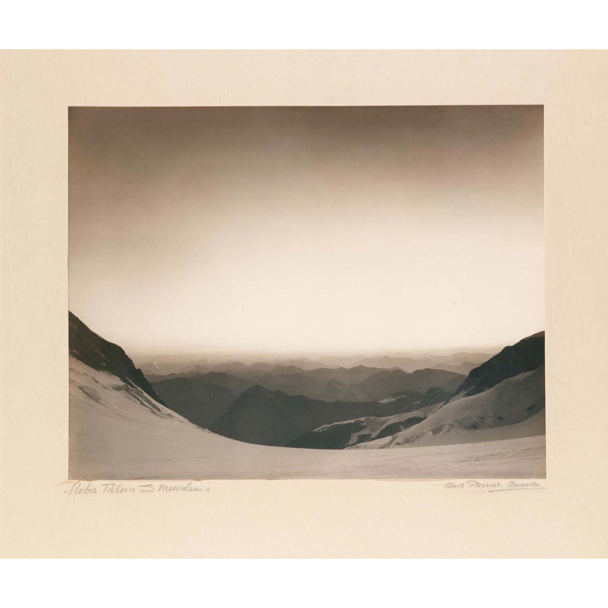 Albert Steiner - Über Tälern Und Menschen Above Valleys And People