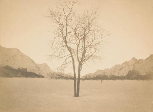 Albert Steiner - Winterabend Oberengadin