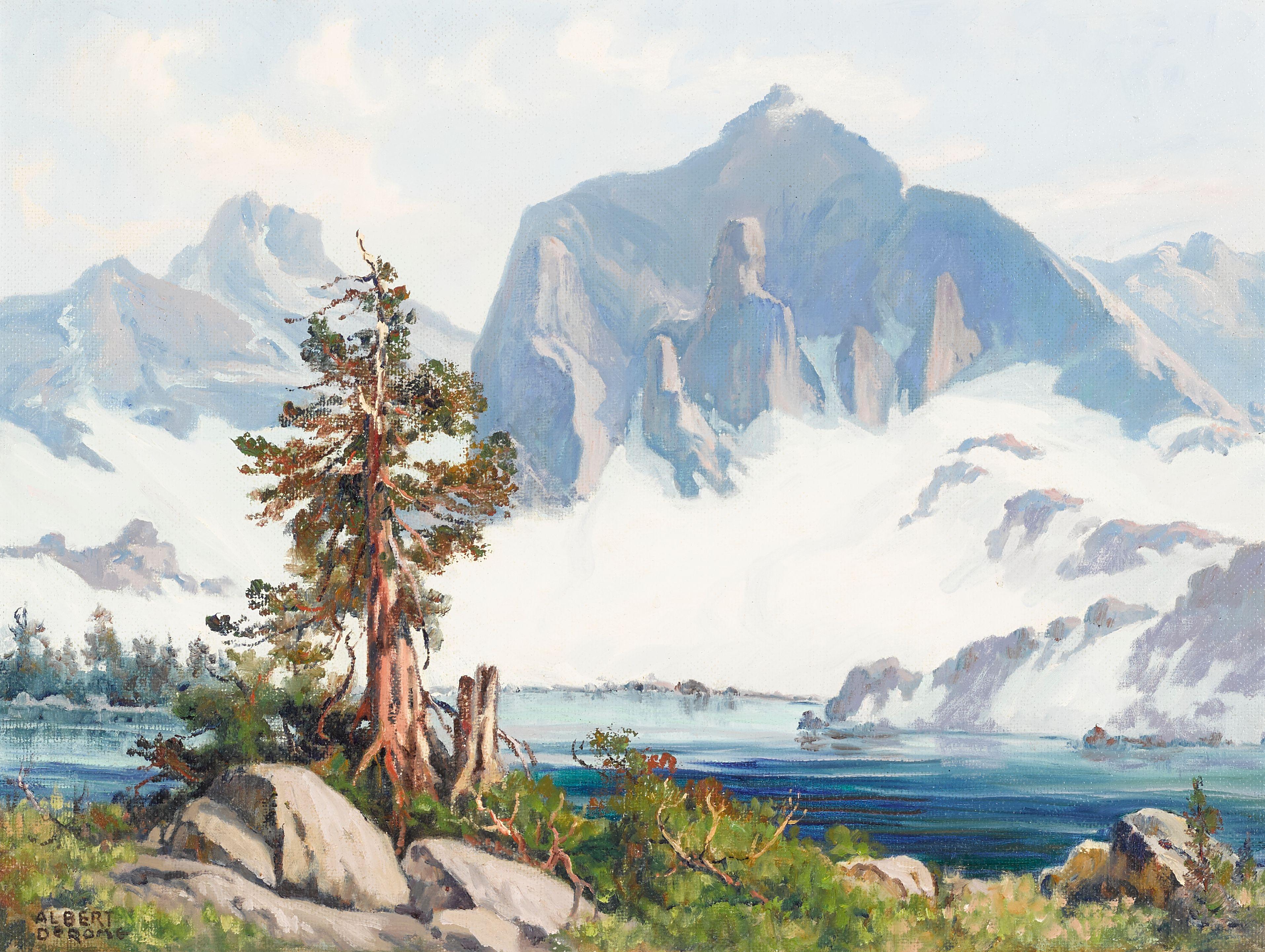 Albert Thomas Derome - Diamond or Dragon Peak, Whitney Quad