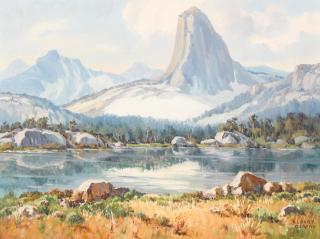 Albert Thomas Derome - Fin Dome, East of Sequoia